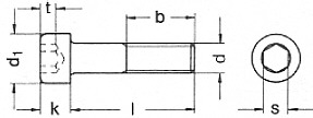 m6x8 blank 12.9