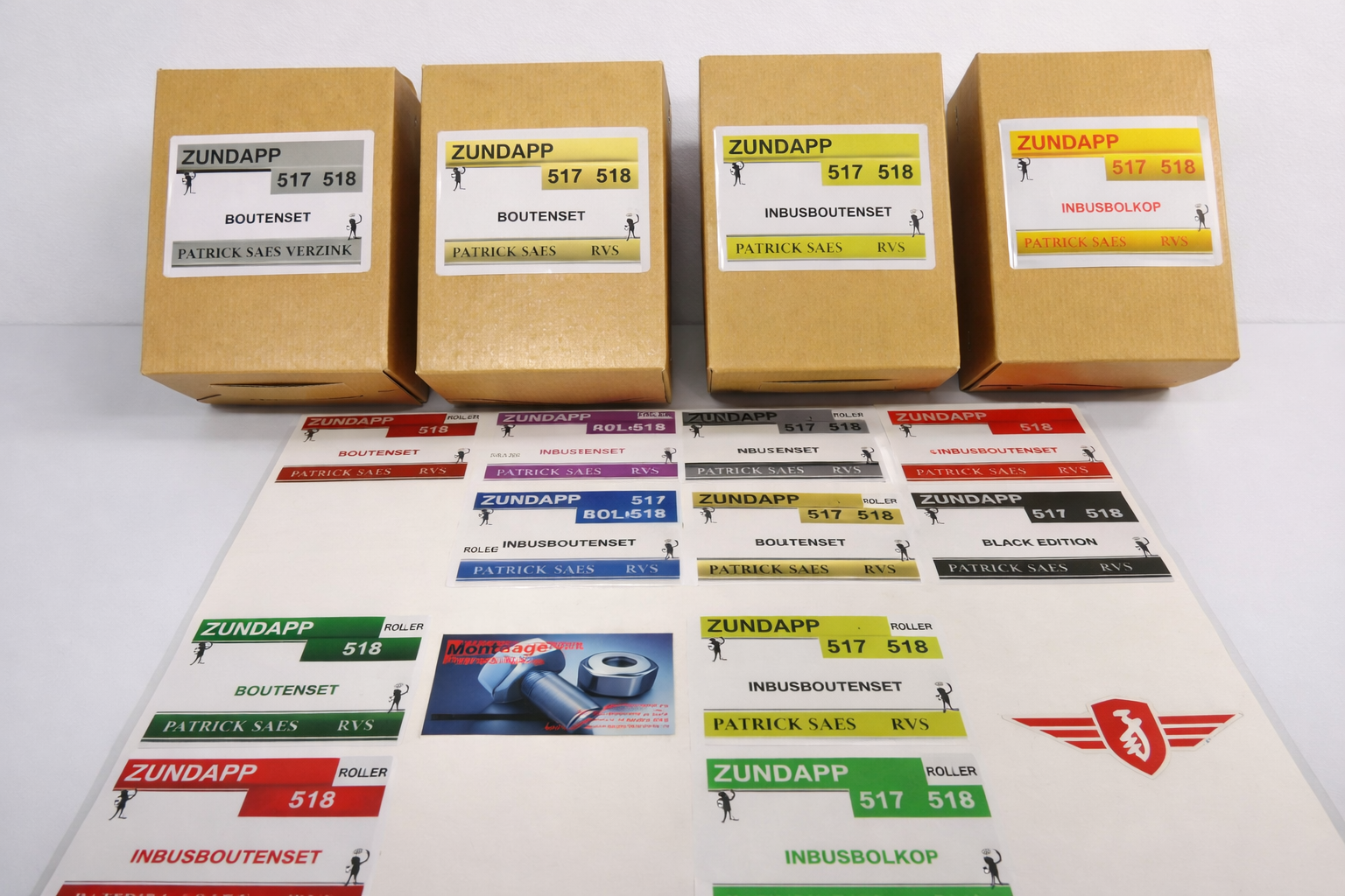 Zundapp boutenset voor alle types