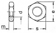 m10 verzinkt