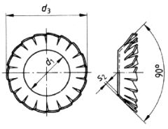 m5 edelstahl 50x