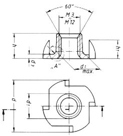 m10 edelstahl 25x