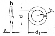 m14 edelstahl 50x