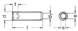 3/8-16 x 1 edelstahl