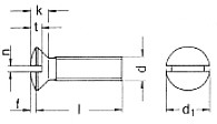 m3x30 edelstahl 100x