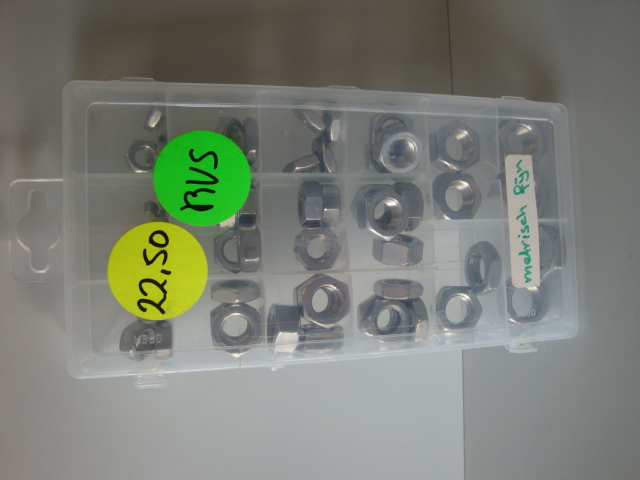 Stainless Steel Metric Fine Nuts