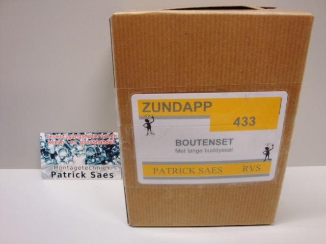 Galvanized bolts kit Zundapp 433