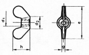 10-32 (3/16) unf edelstahl