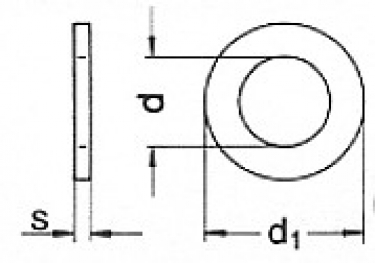 m16 edelstahl 50x