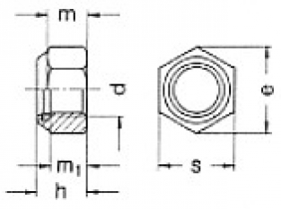 1/4-20 unc 25x stainless steel