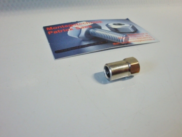 Stainless steel brake rod extension nut