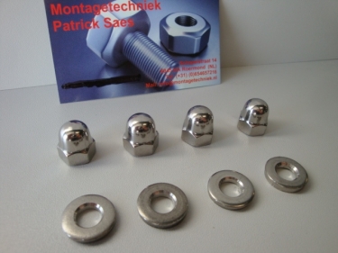 Cylinder dome nut set ks125