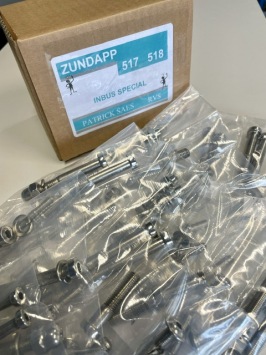 Edelstahl-Steckschraubensatz Spezial Zundapp 517 poliert