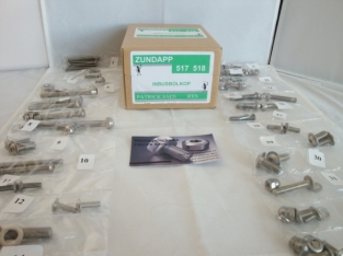 Stainless steel socket button head bolts kit Zundapp 517